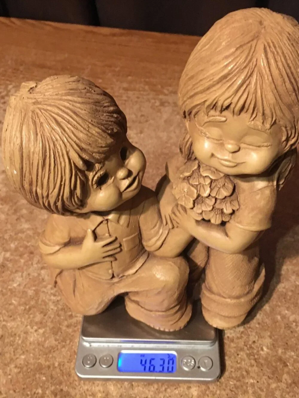 FANNYKINS FIGURINE BILL MACK SOLAR STATUARY THE PROPOSAL BOY AND GIRL